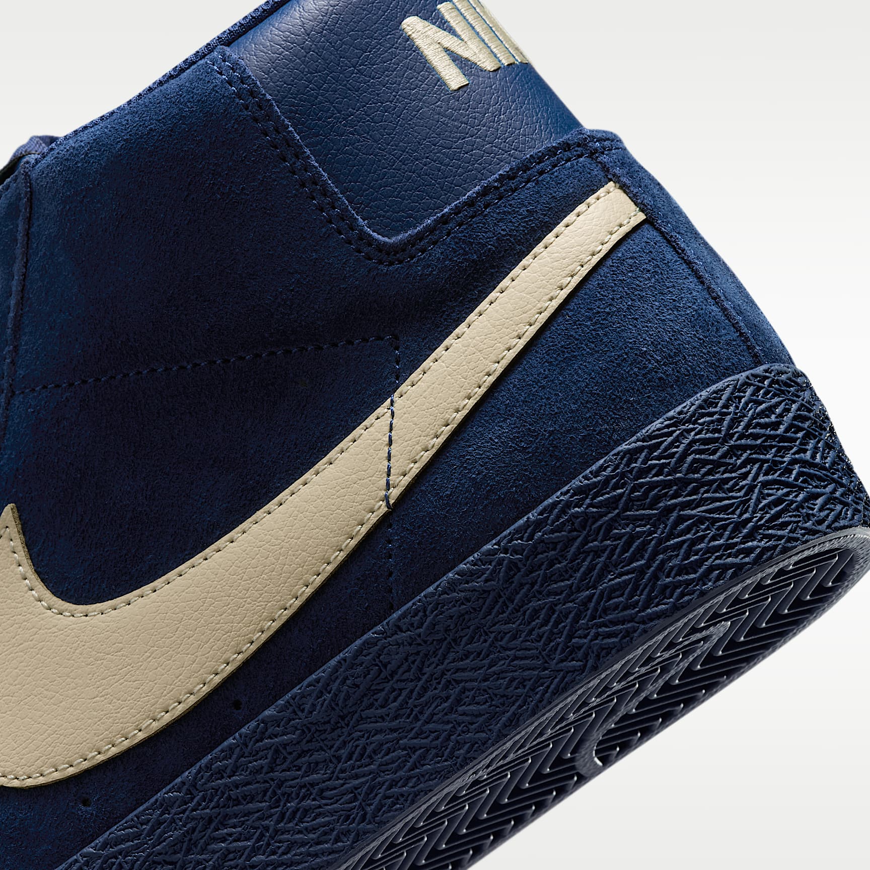 Nike SB Zoom Blazer Mid Skateboardschuh – Coastal Blue/Coastal Blue/Pale Yellow