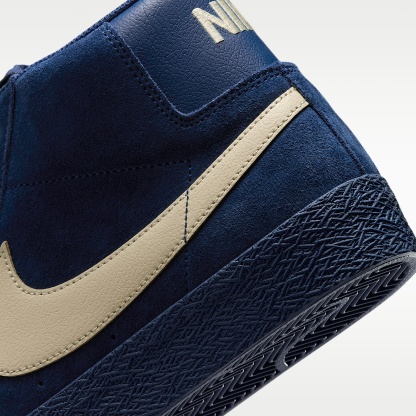 Nike SB Zoom Blazer Mid Skateboardschuh – Coastal Blue/Coastal Blue/Pale Yellow