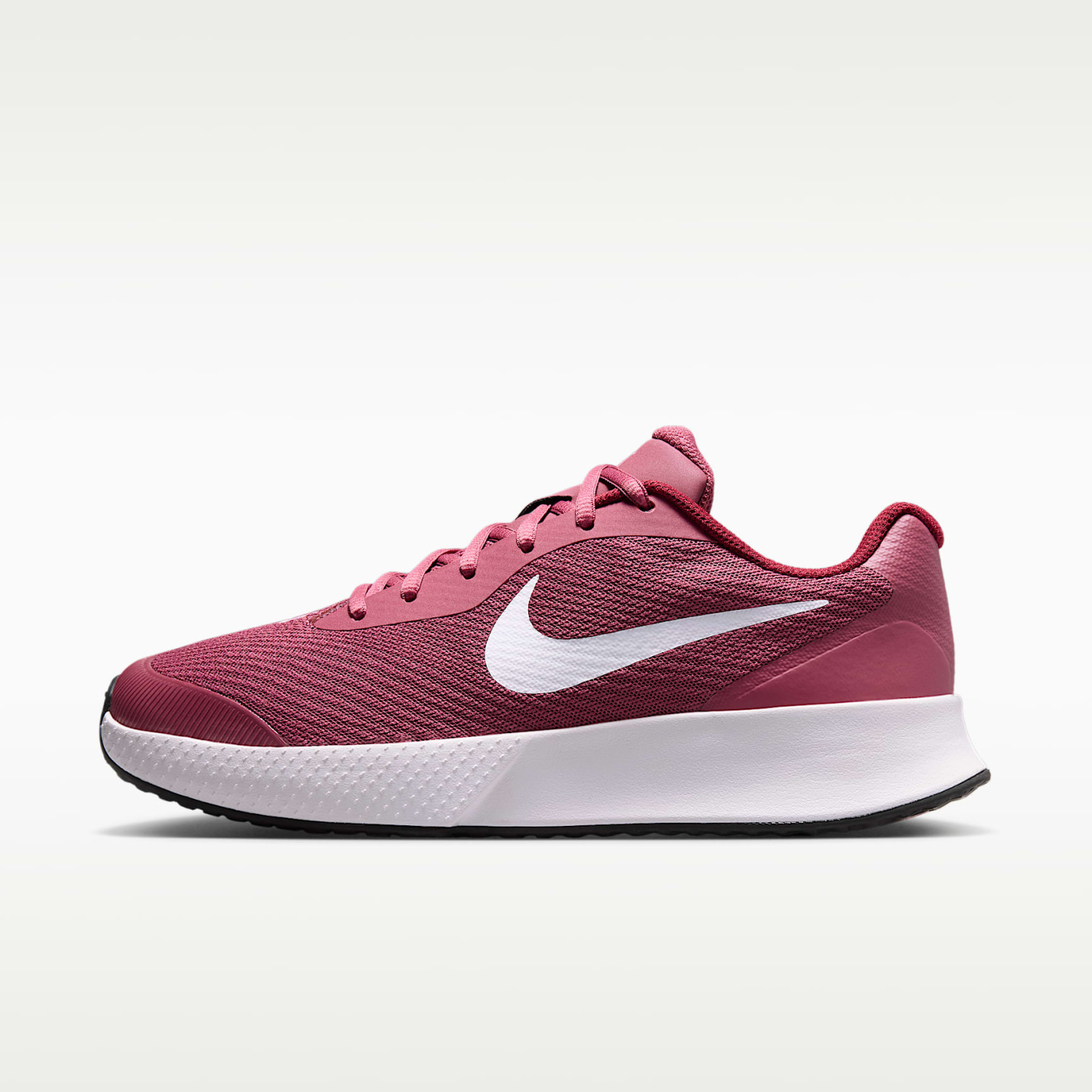 Nike Vapor Lite 3 Tennisschuh für Hartplätze (Damen) – Pink Smoke/Vast Grey/Schwarz/Weiß