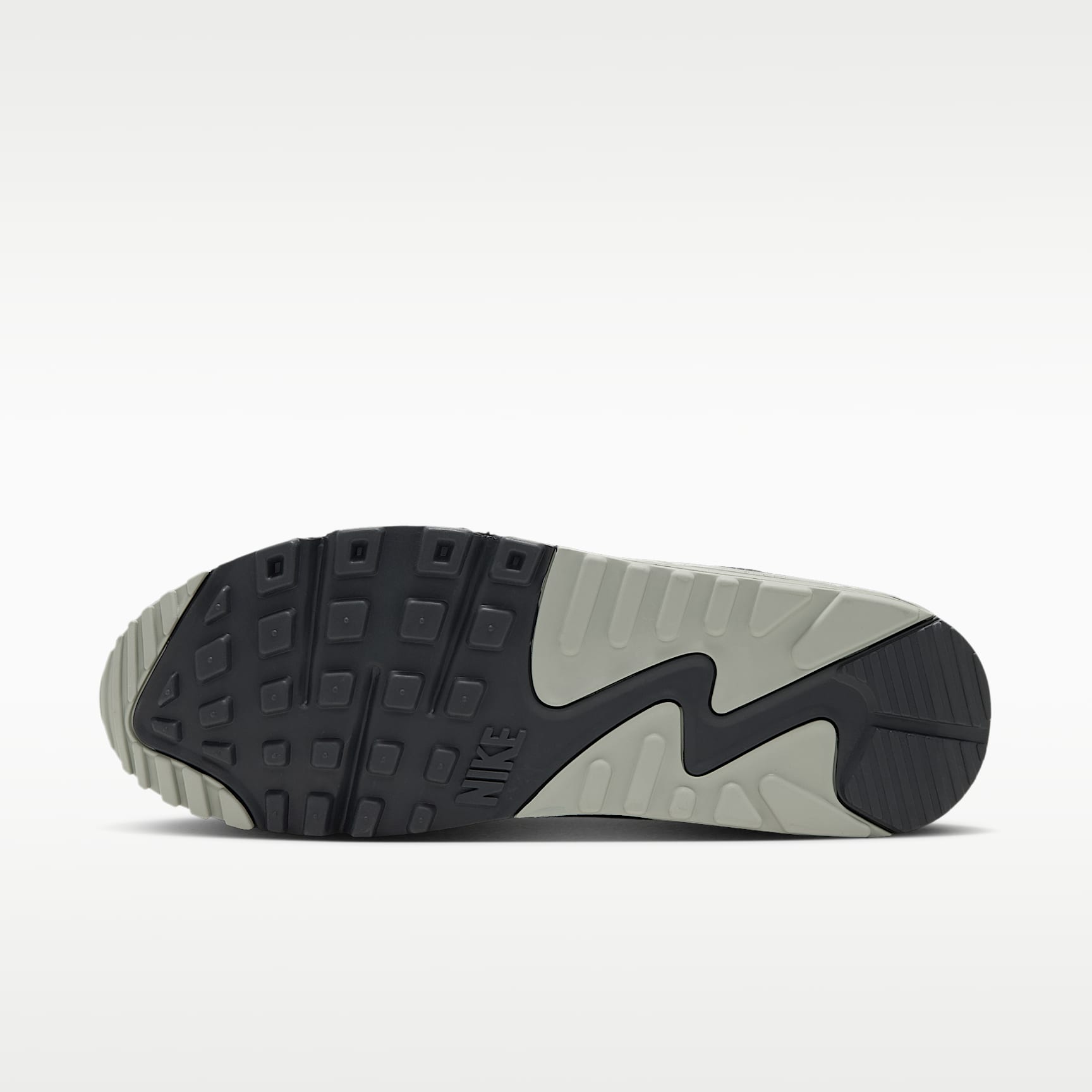 Nike Air Max 90 Schuh (Herren) – Iron Grey/Anthracite/Cool Grey/Metallic Silver