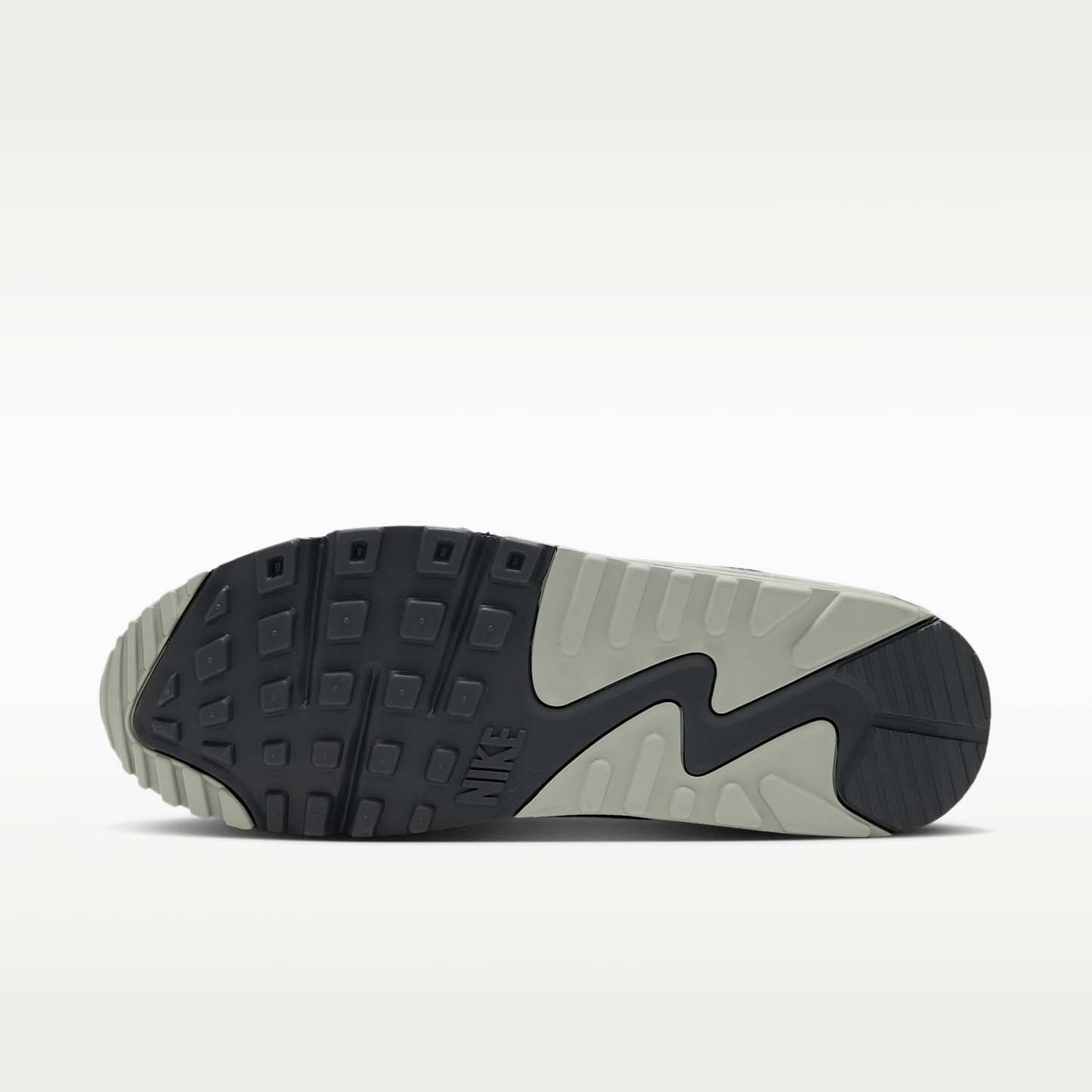 Nike Air Max 90 Schuh (Herren) – Iron Grey/Anthracite/Cool Grey/Metallic Silver