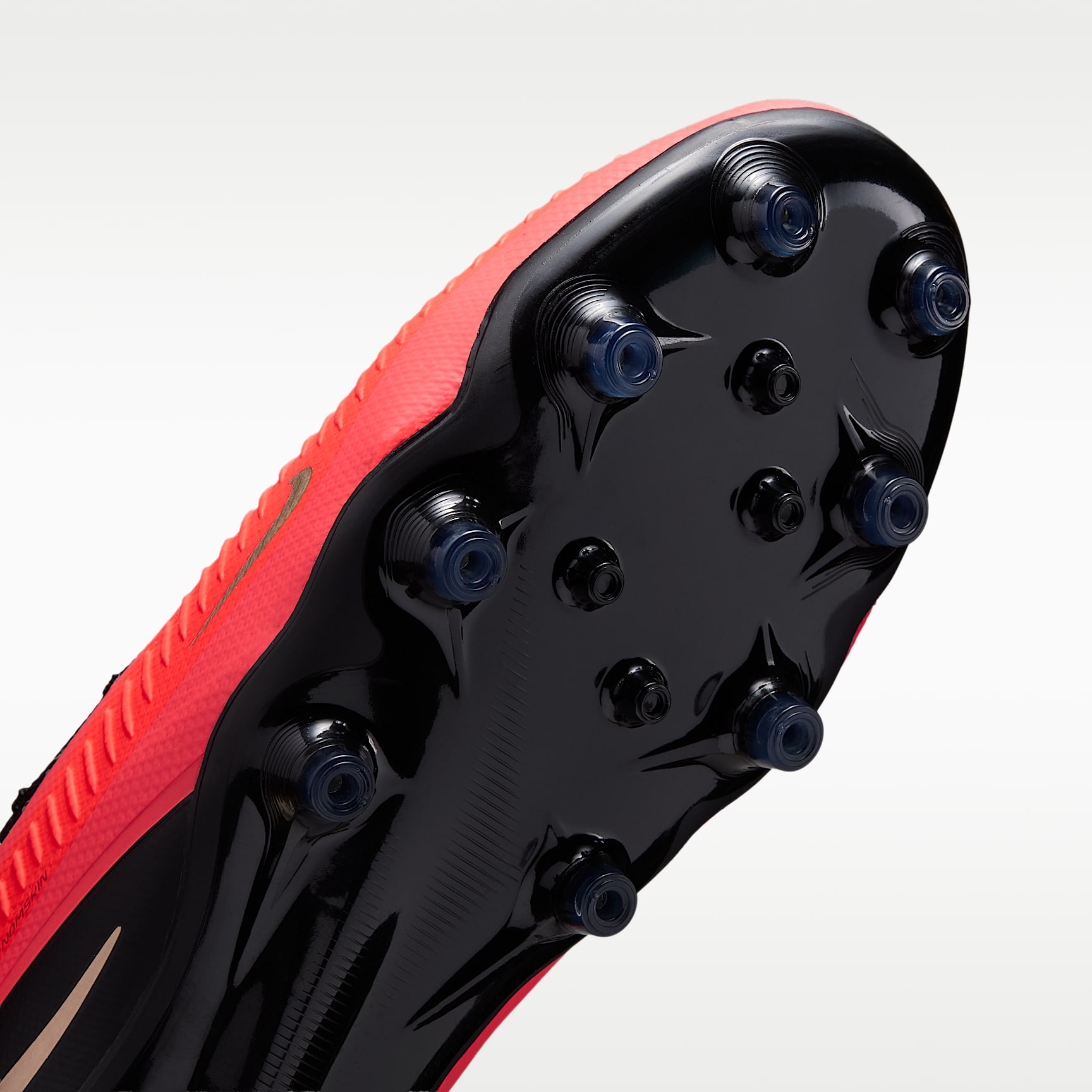Nike Phantom 6 Low Pro Fußballschuh für Kunstrasen – Bright Crimson/Bright Crimson/Schwarz