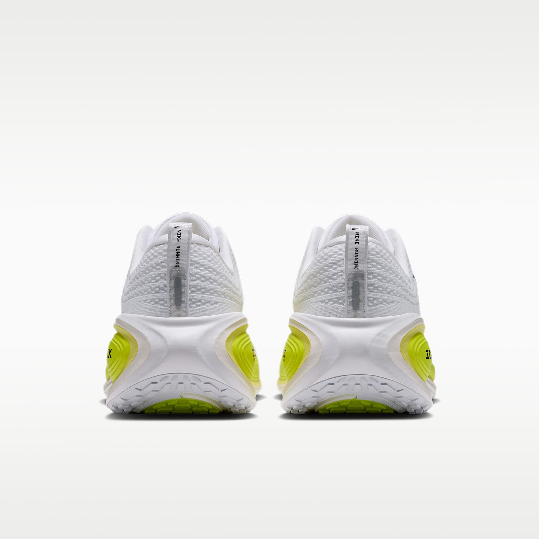 Nike Vomero Plus Straßenlaufschuh (Herren) – Weiß/Lemon Venom/Electric Yellow/Schwarz
