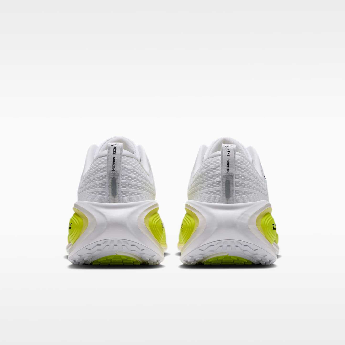 Nike Vomero Plus Straßenlaufschuh (Herren) – Weiß/Lemon Venom/Electric Yellow/Schwarz