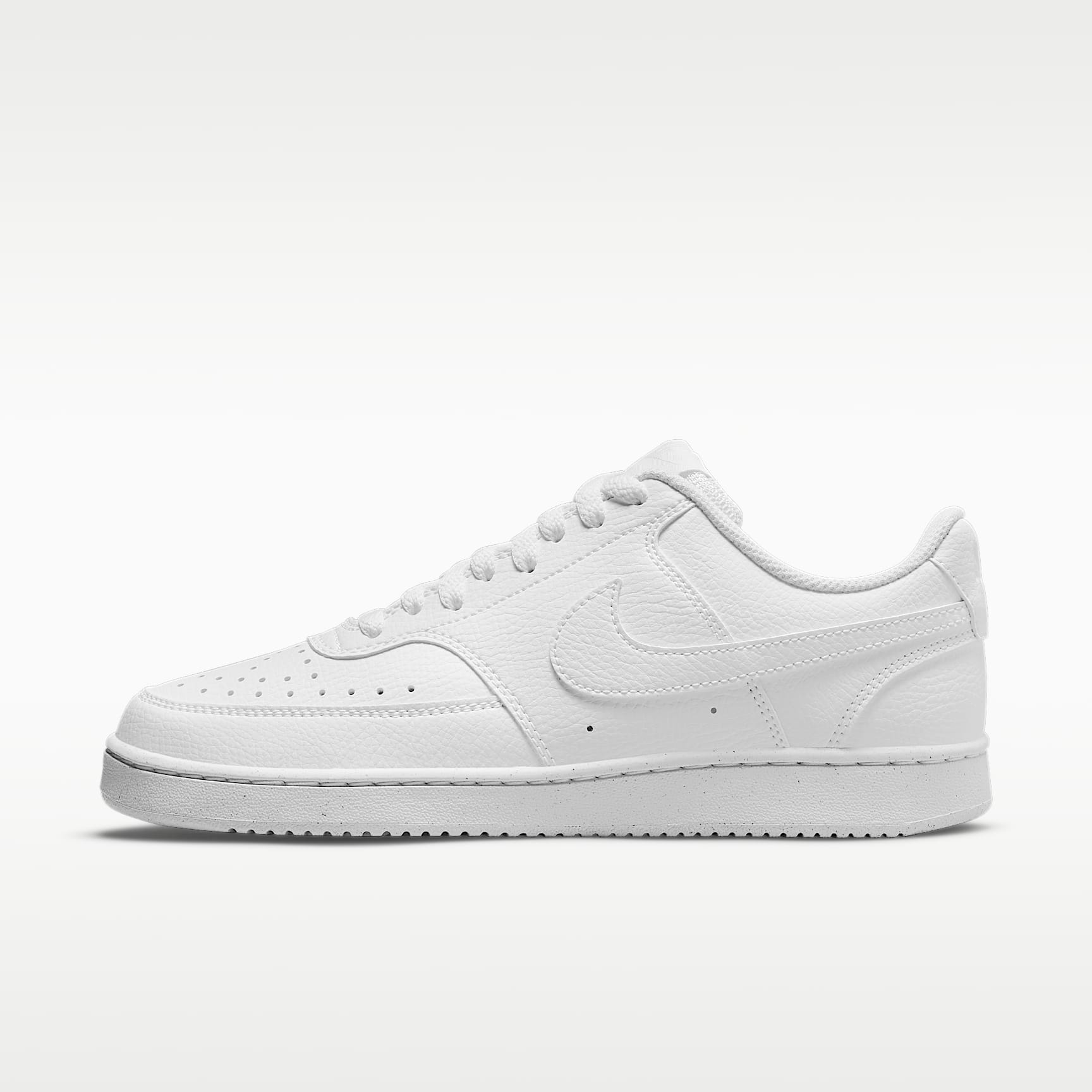 Nike Court Vision Low Next Nature Schuh (Damen) – Weiß/Weiß/Weiß