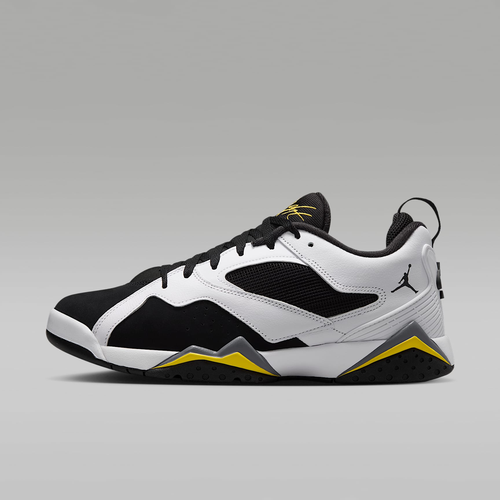Air Jordan MVP 92 Schuh (Herren) – Weiß/Schwarz/Dark Blue Grey/Tour Yellow