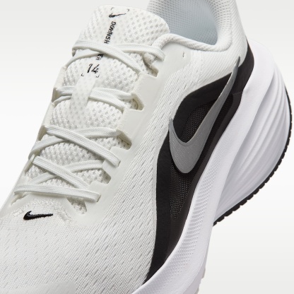 Nike Downshifter 14 Straßenlaufschuh (Herren) – Summit White/Schwarz/Weiß/Metallic Silver