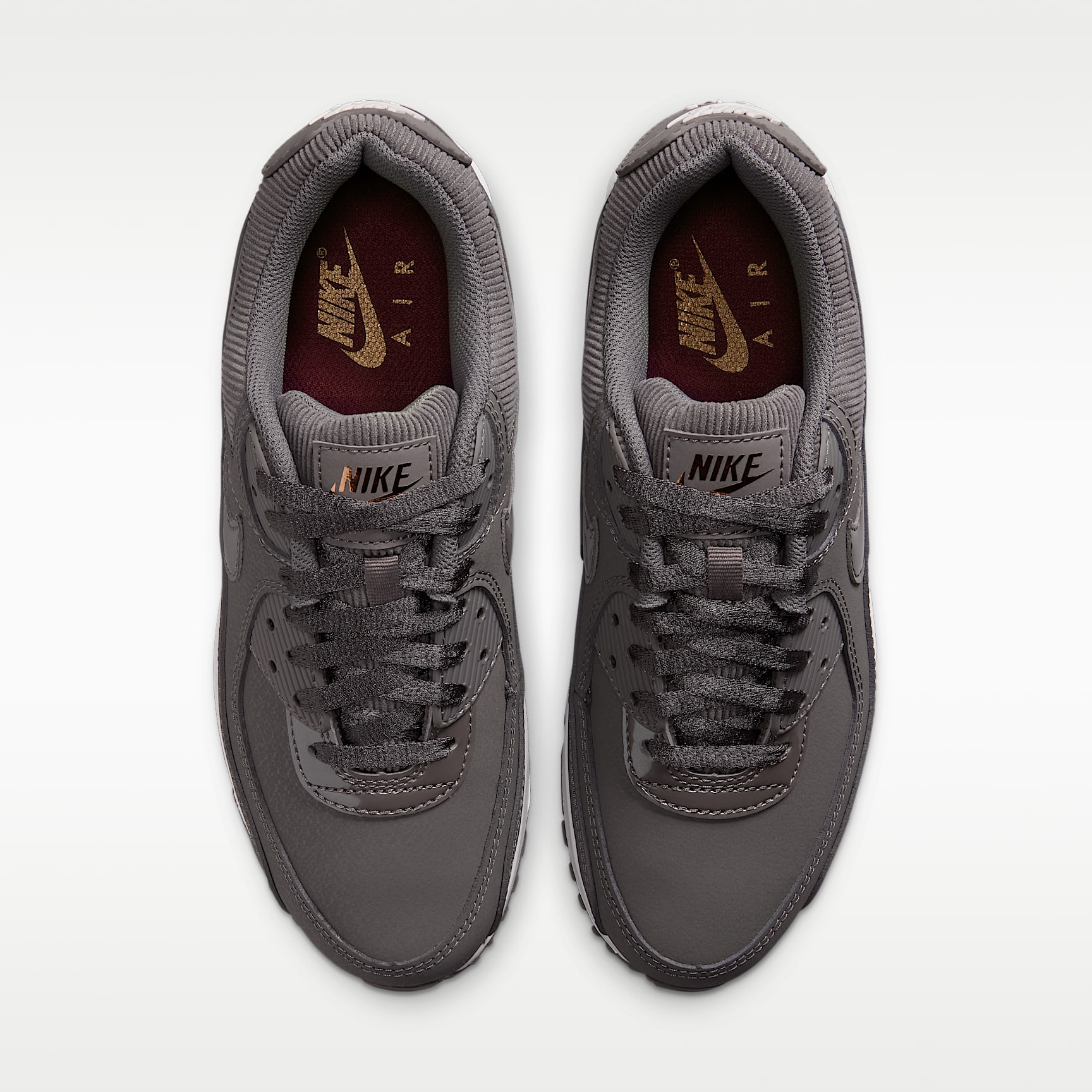 Nike Air Max 90 Damenschuh – Cave Stone/Dark Beetroot/Summit White/Cave Stone