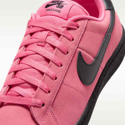 Nike SB Zoom Tennis Classic Skaterschuh – Hyper Pink/Schwarz