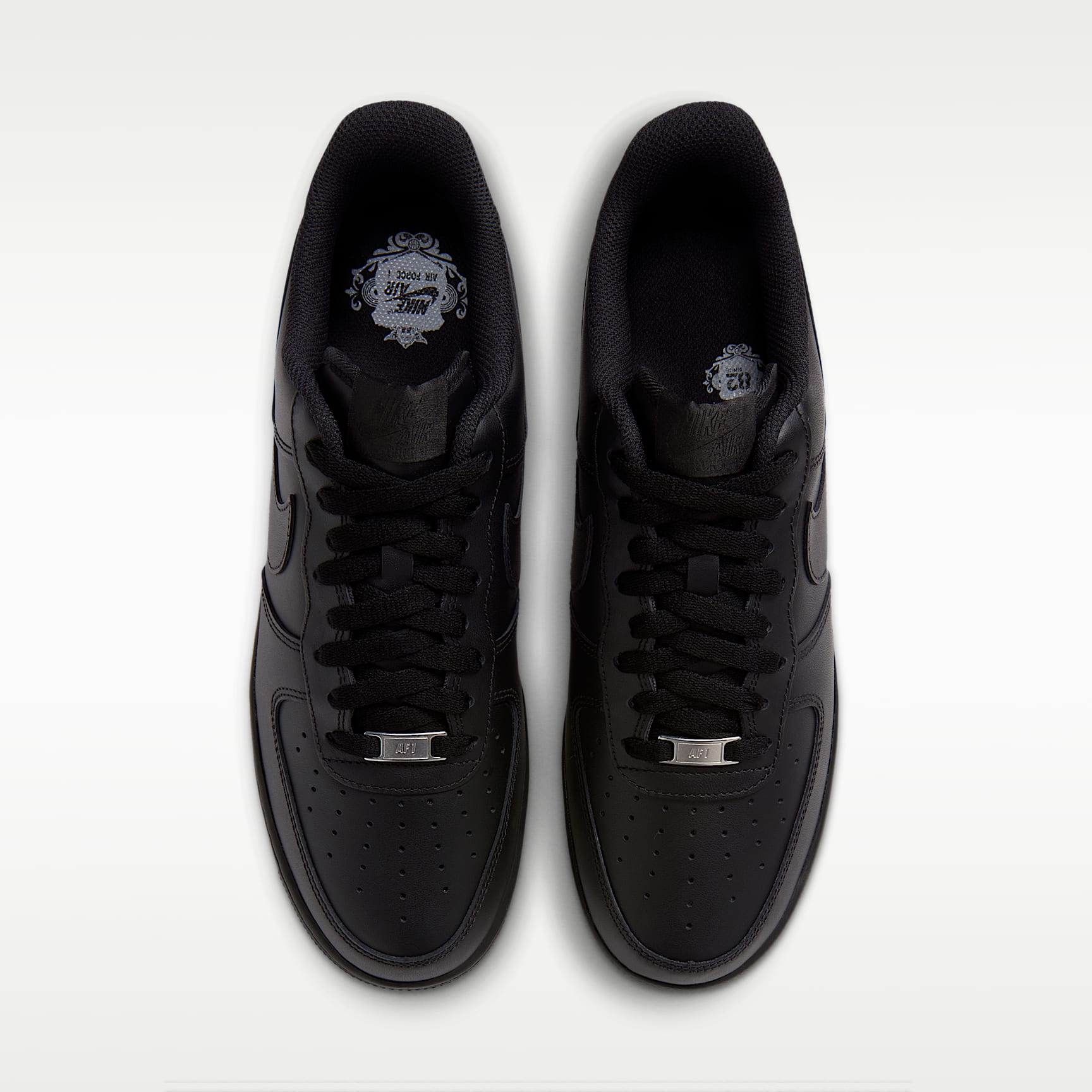Nike Air Force 1 '07 Herrenschuh – Schwarz/Schwarz