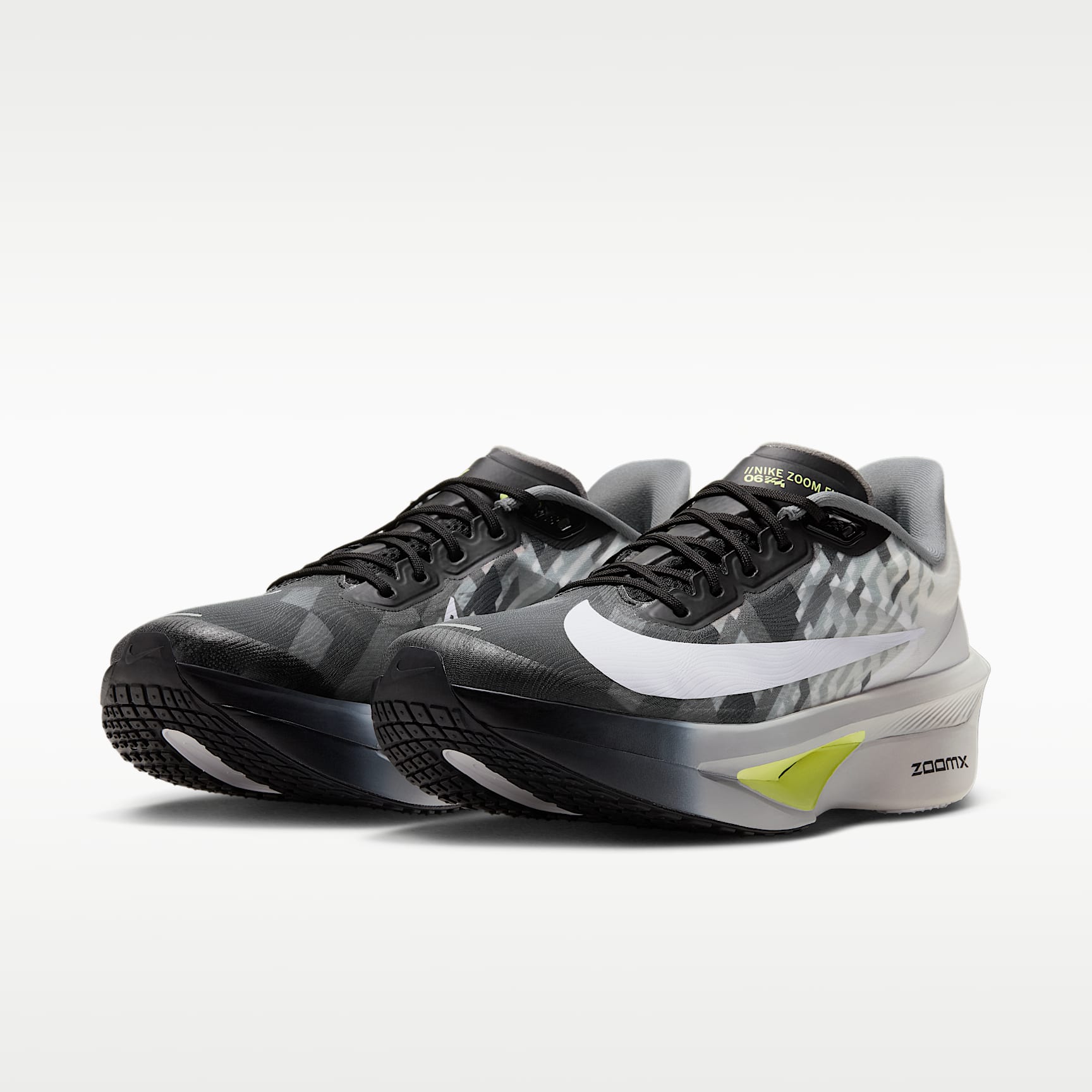 Nike Zoom Fly 6 SE Straßenlaufschuh für Wettkämpfe (Herren) – Schwarz/Smoke Grey/Grey Fog/Weiß