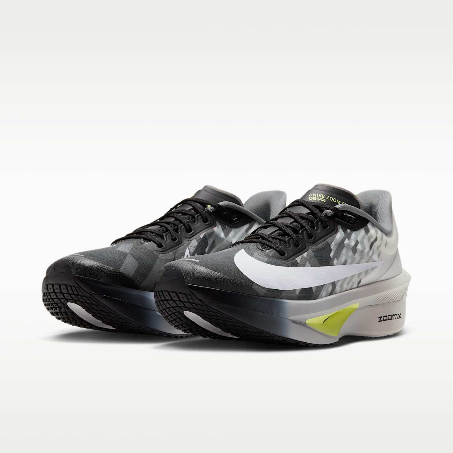 Nike Zoom Fly 6 SE Straßenlaufschuh für Wettkämpfe (Herren) – Schwarz/Smoke Grey/Grey Fog/Weiß