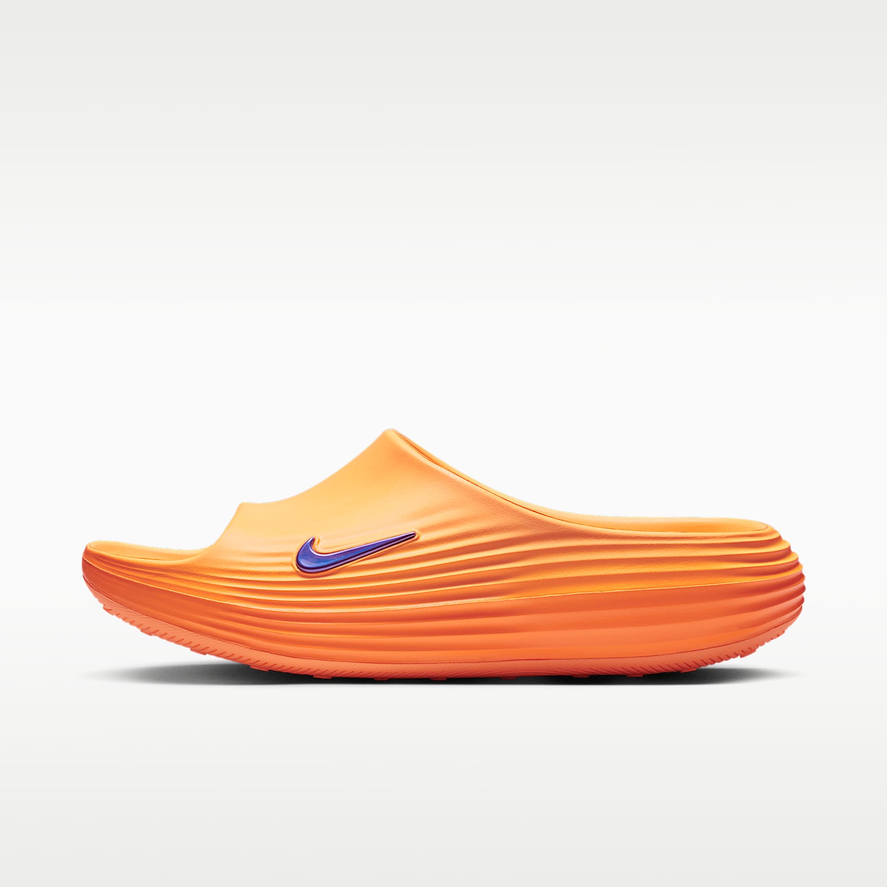Nike ReactX Rejuven8 Slides (Herren) – Citron Pulse/Laser Orange/Volt Ice