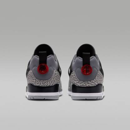 Jordan Spizike Low Herrenschuh – Cool Grey/Schwarz/Wolf Grey/University Red