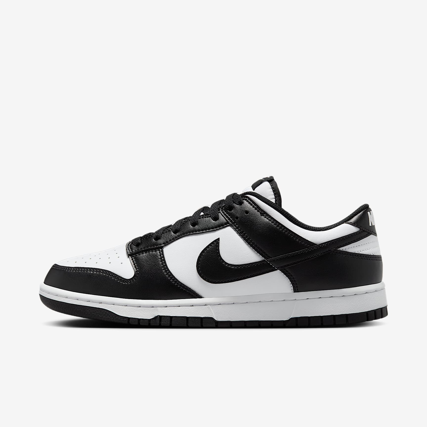 Nike Dunk Low Retro Herrenschuh – Weiß/Weiß/Schwarz