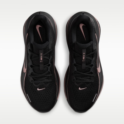 Nike Winflo 12 Straßenlaufschuh (Damen) – Schwarz/Off Noir/Rose Gold/Metallic Rose Gold
