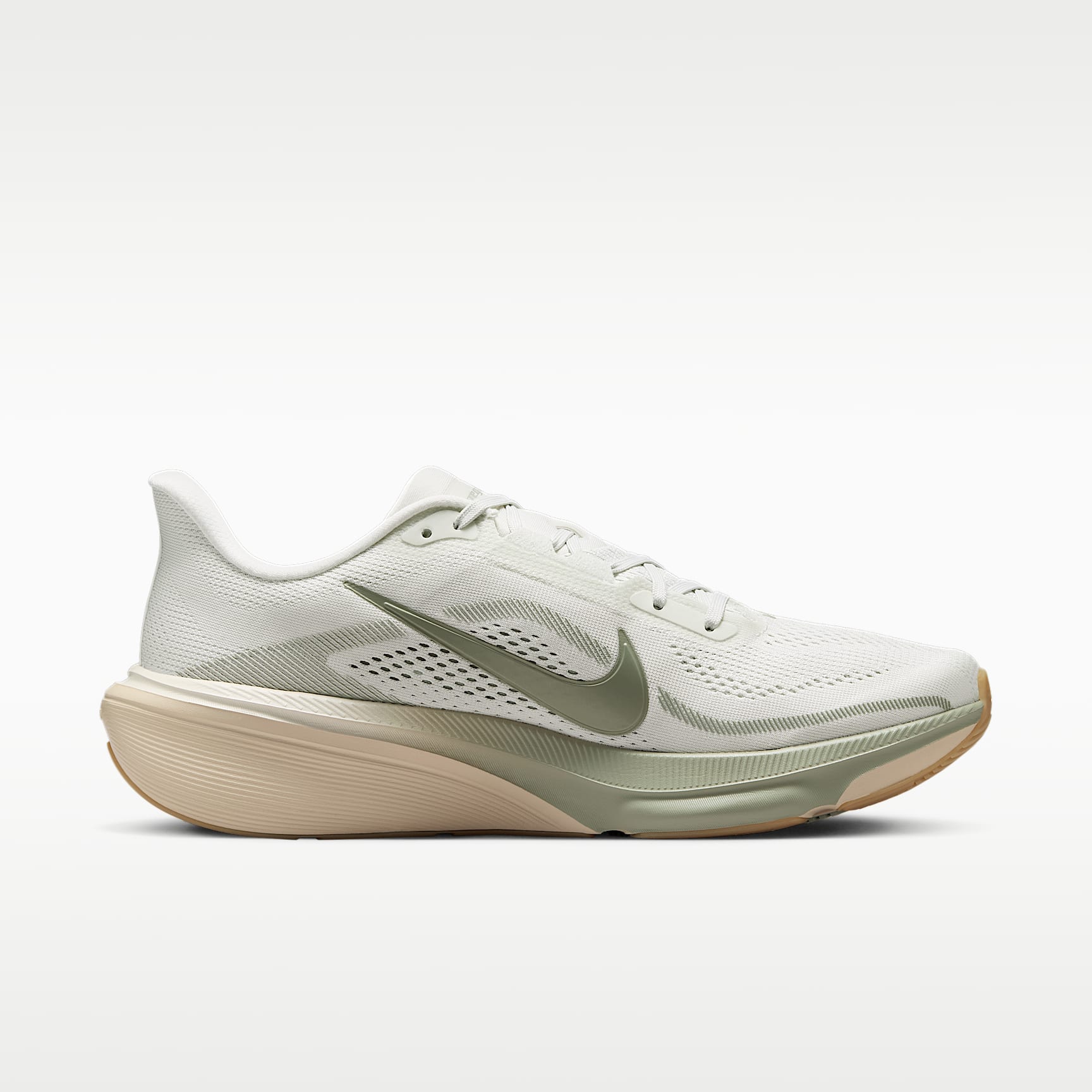 Nike Pegasus 42 Straßenlaufschuh (Herren) – Spruce Aura/Pale Ivory/Sanddrift/Jade Horizon