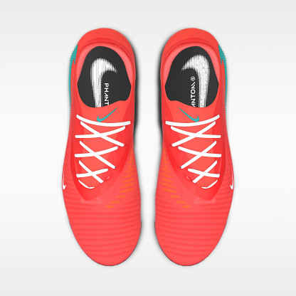 Nike Phantom 6 Low Elite By You personalisierbarer Fußballschuh für normalen Rasen – Racer Blue/Racer Blue/Multi-Color [9057535023]