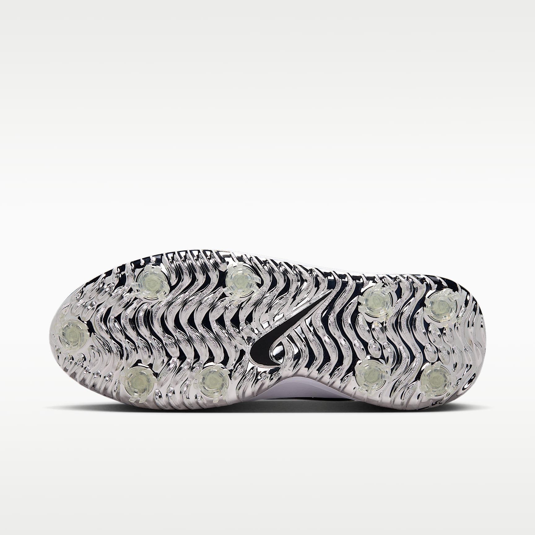 Nike Victory Pro 4 Golfschuh – Weiß/Metallic Silver/Fir/Schwarz