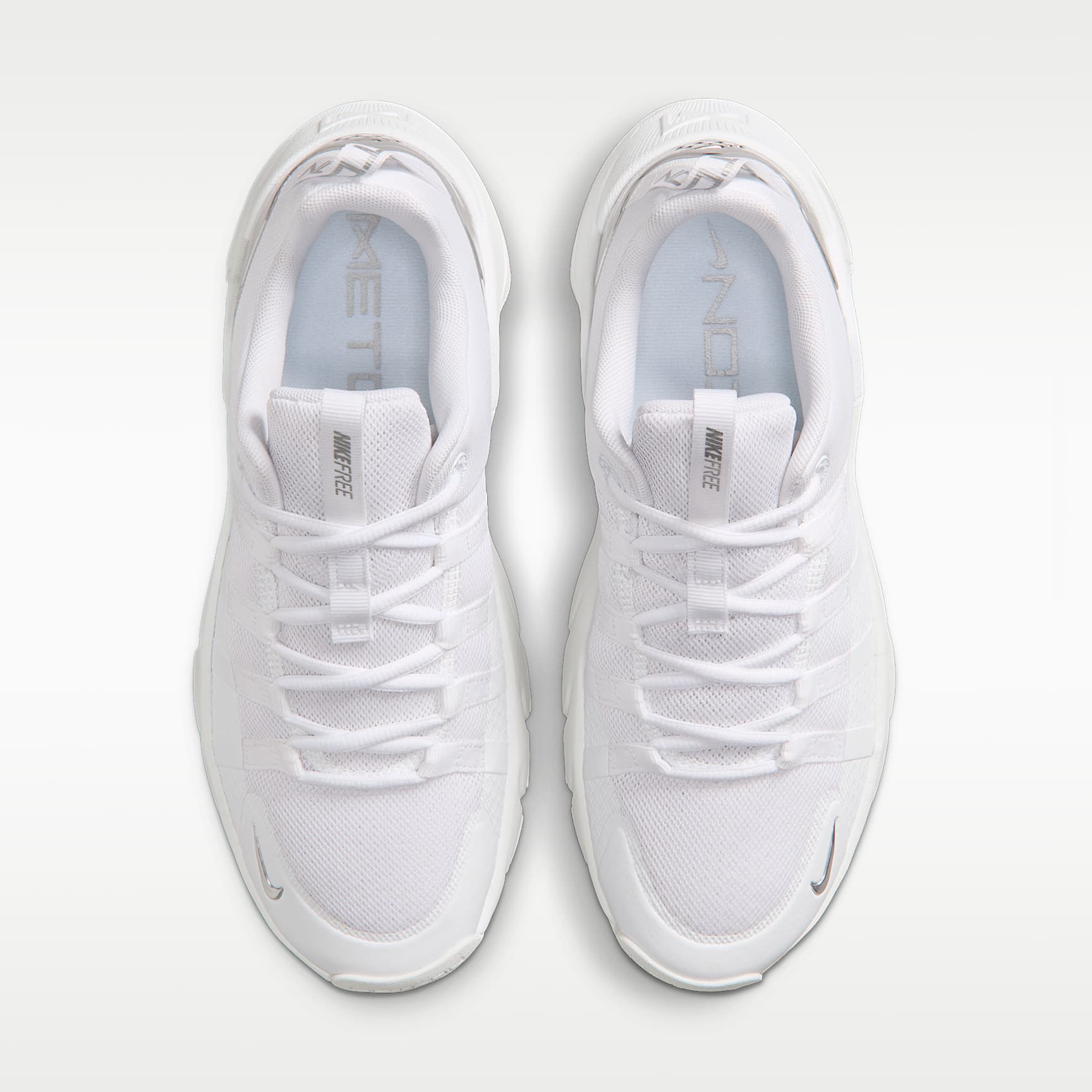Nike Free Metcon 7 Trainingsschuhe (Damen) – Weiß/Weiß/Metallic Silver