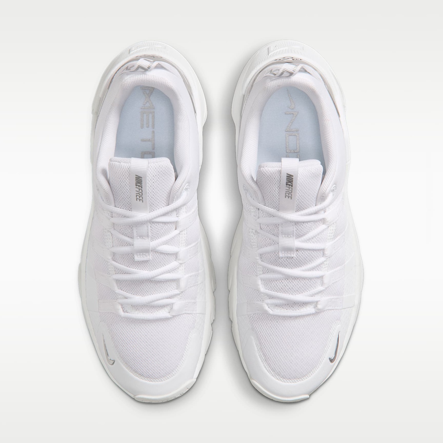 Nike Free Metcon 7 Trainingsschuhe (Damen) – Weiß/Weiß/Metallic Silver