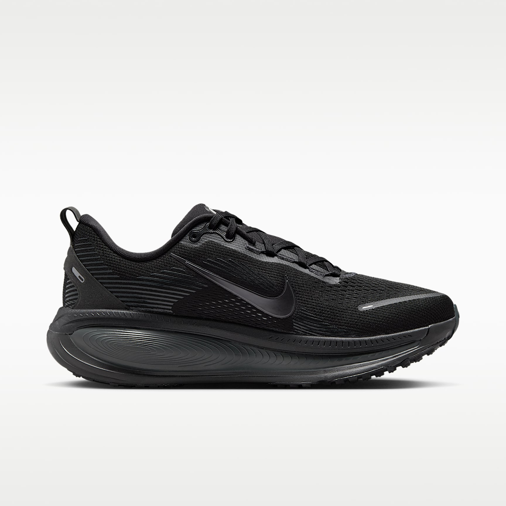 Nike Vomero 18 Straßenlaufschuh (Herren) – Schwarz/Dark Smoke Grey/Light Smoke Grey/Schwarz