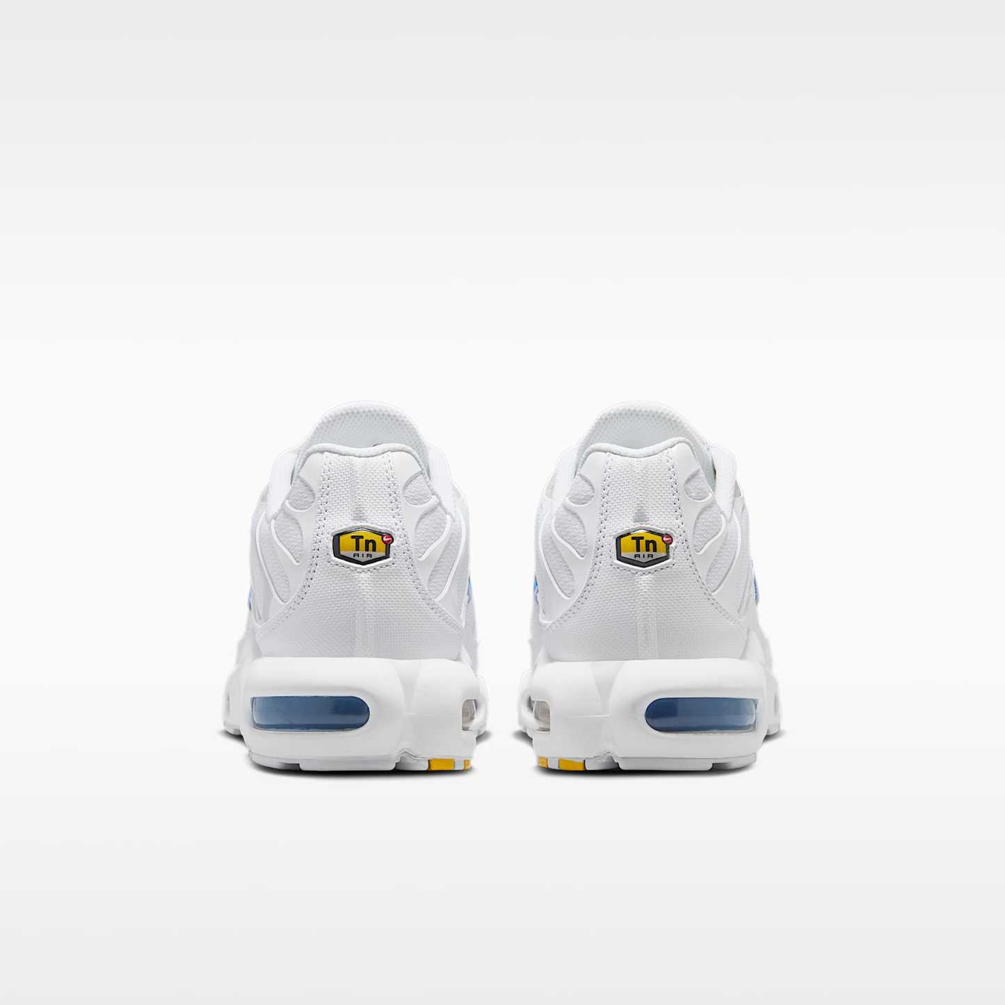 Nike Air Max Plus Schuh (Herren) – Weiß/Schwarz/Blue Crystal