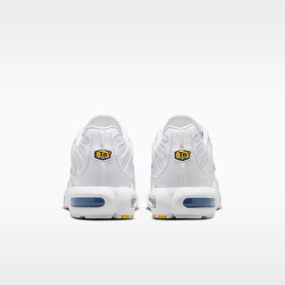 Nike Air Max Plus Schuh (Herren) – Weiß/Schwarz/Blue Crystal