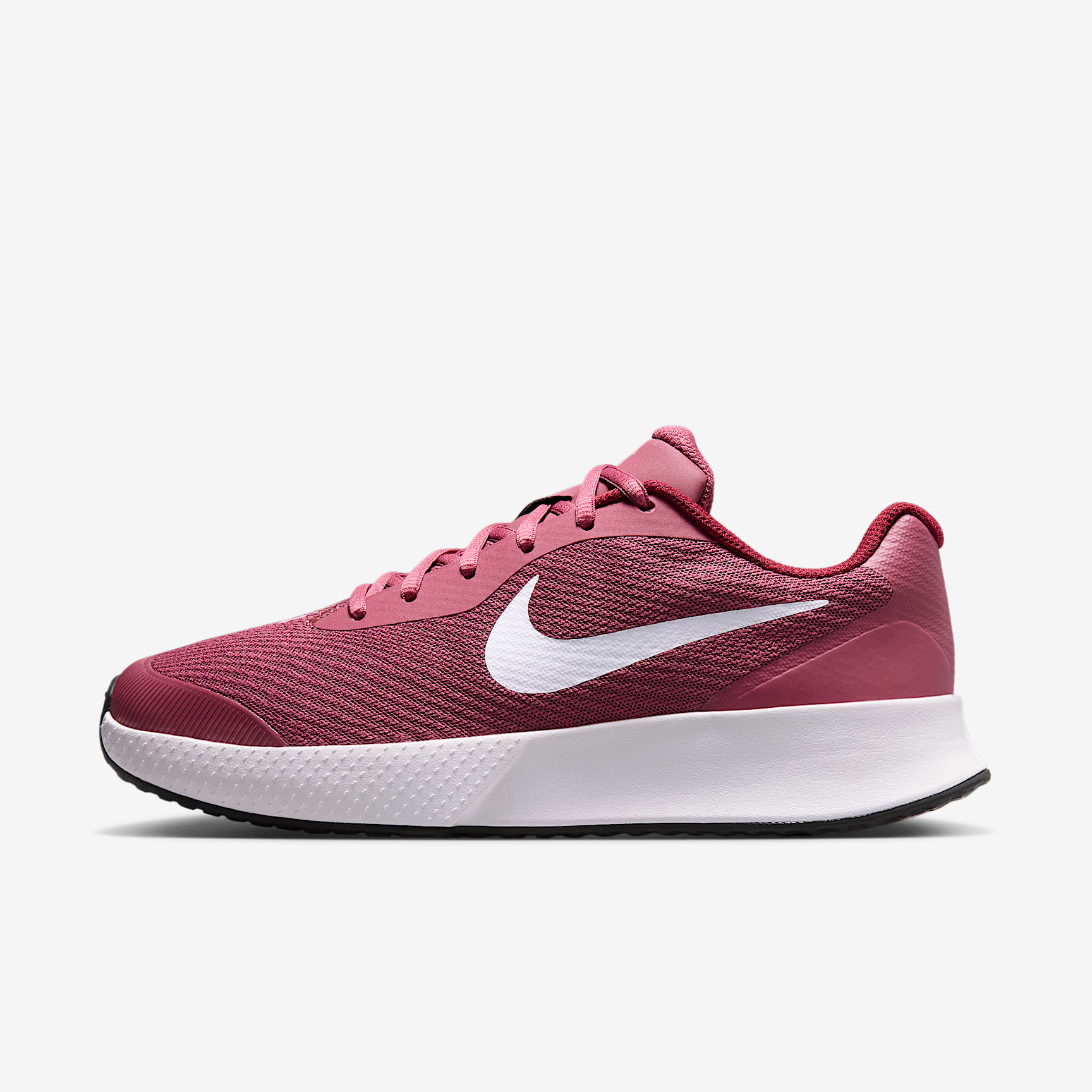 Nike Vapor Lite 3 Tennisschuh für Hartplätze (Damen) – Pink Smoke/Vast Grey/Schwarz/Weiß