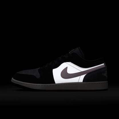 Air Jordan 1 Low SE Herrenschuh – Schwarz/Iron Grey/Weiß/Iced Carmine