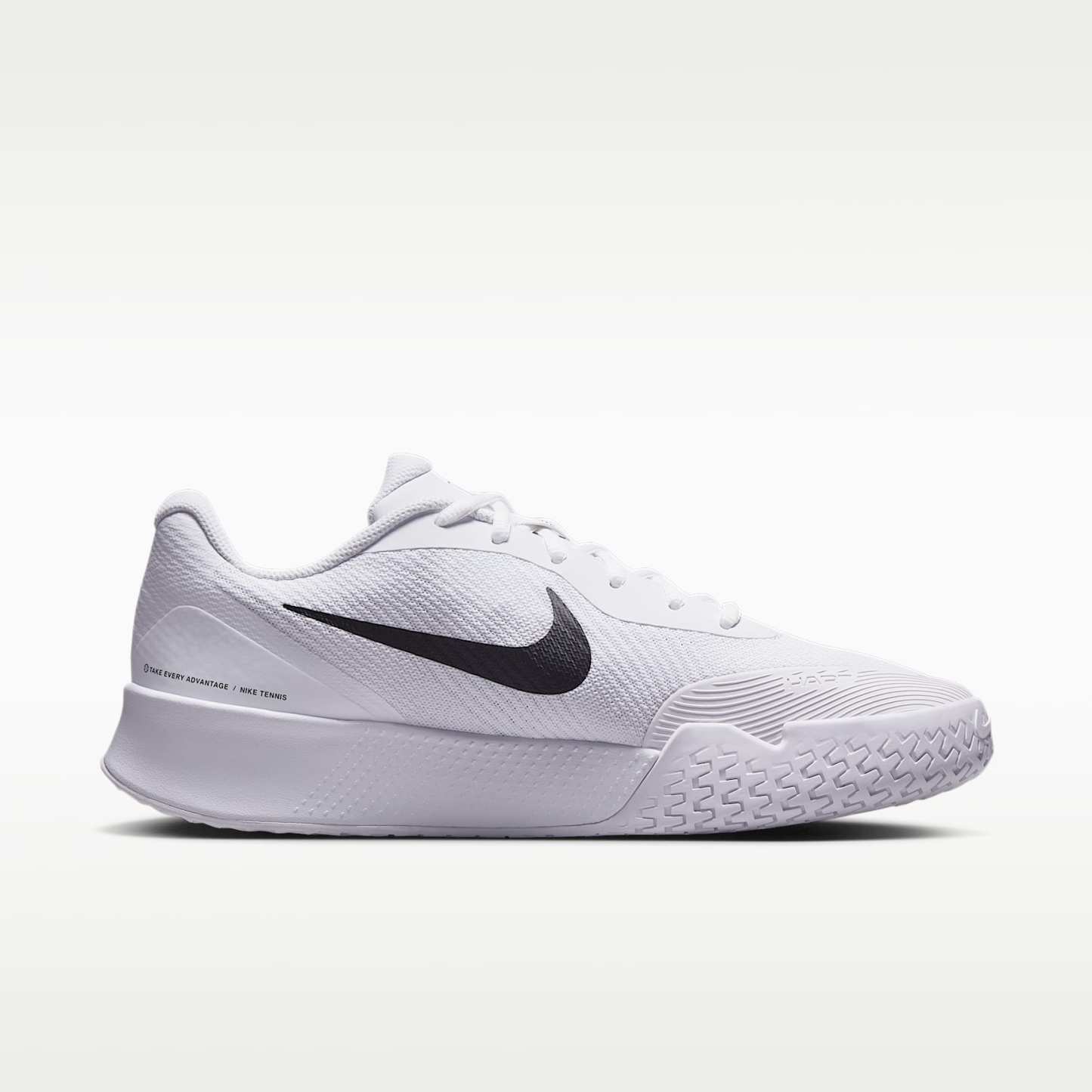 Nike Vapor Lite 3 Tennisschuh für Hartplätze (Herren) – Weiß/Schwarz