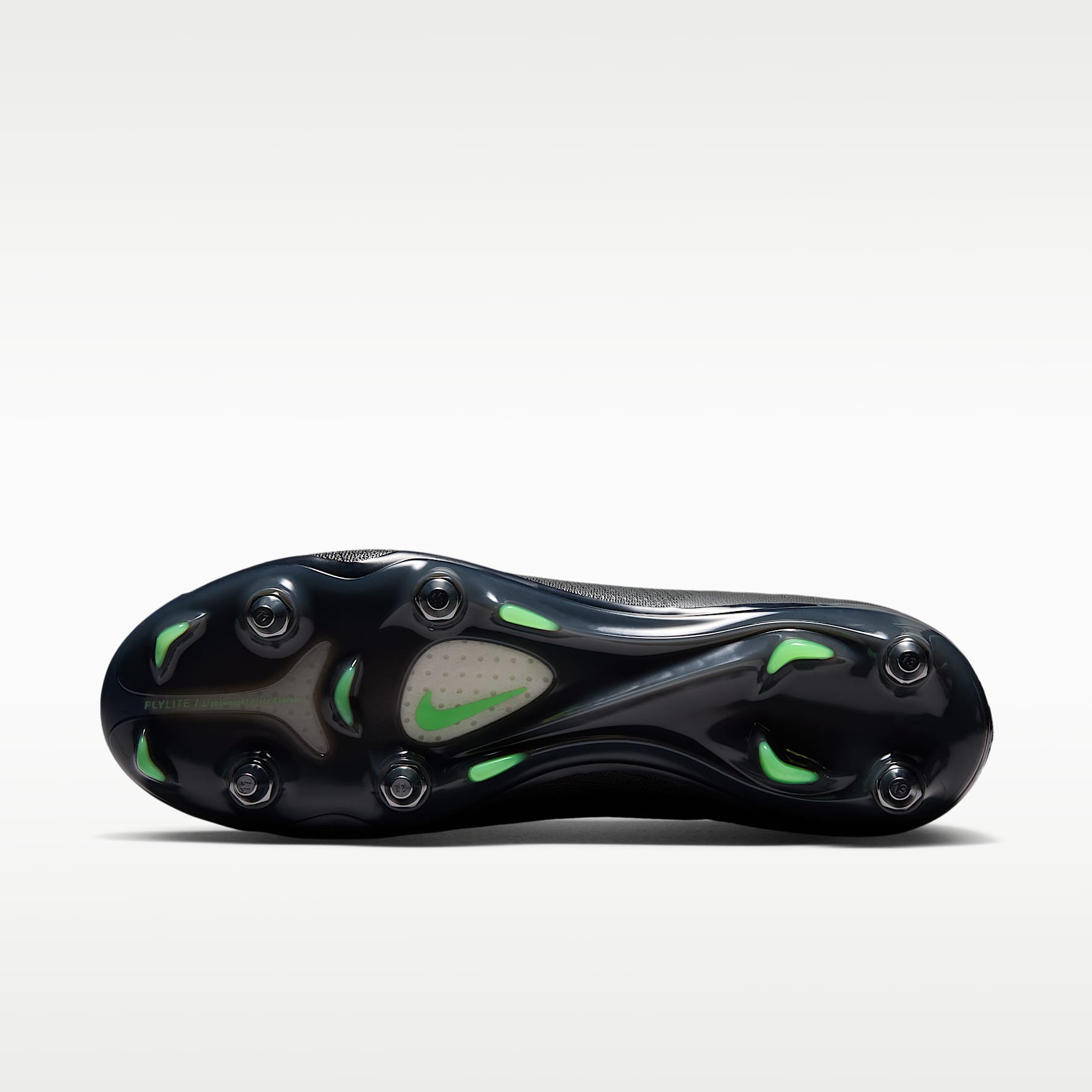 Nike Mercurial Vapor 17 Elite Low-Top-Fußballschuh für weichen Rasen – Schwarz/Schwarz/Illusion Green