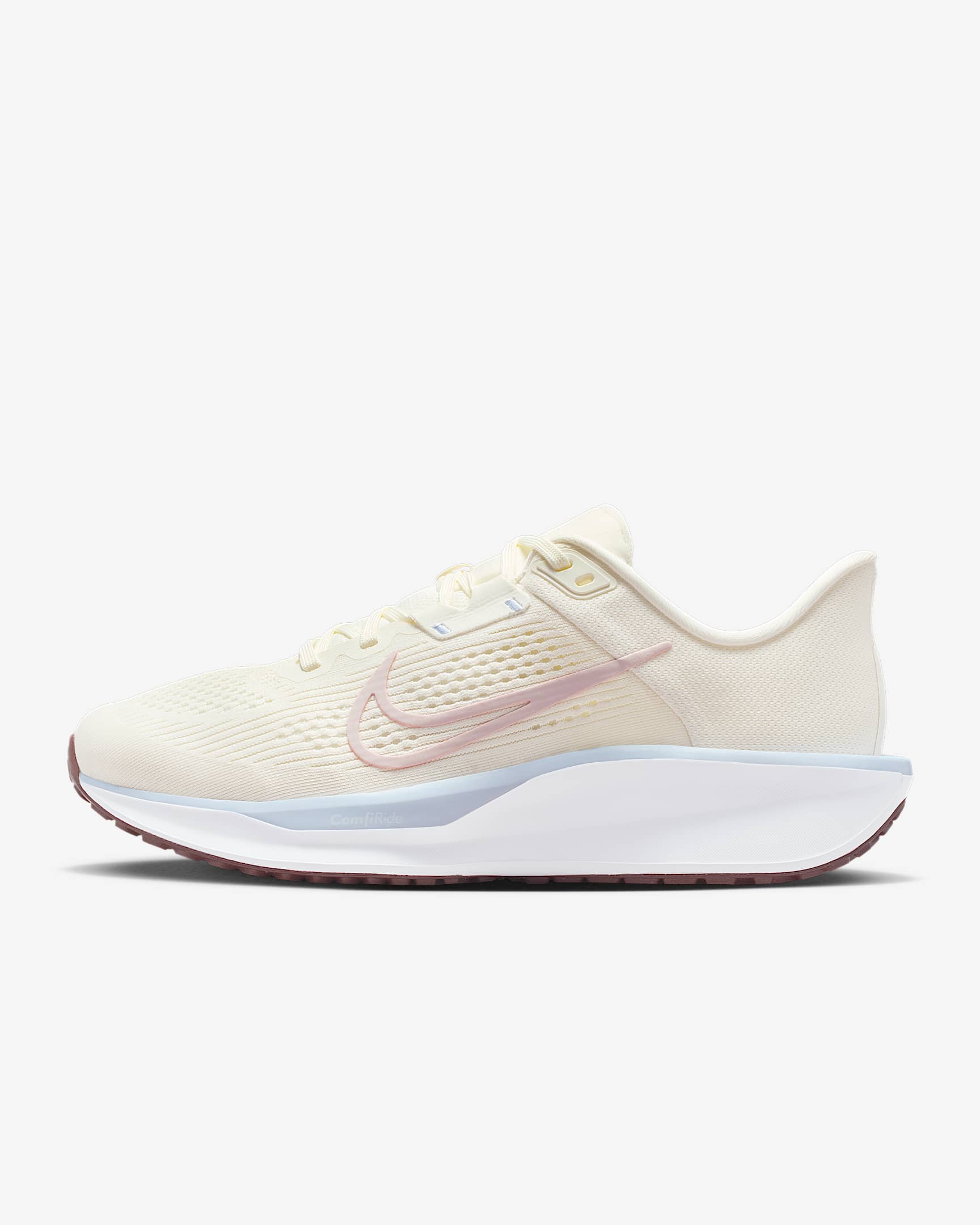 Nike Quest 6 Straßenlaufschuh (Damen) – Sail/Hydrogen Blue/Tattoo/Particle Rose