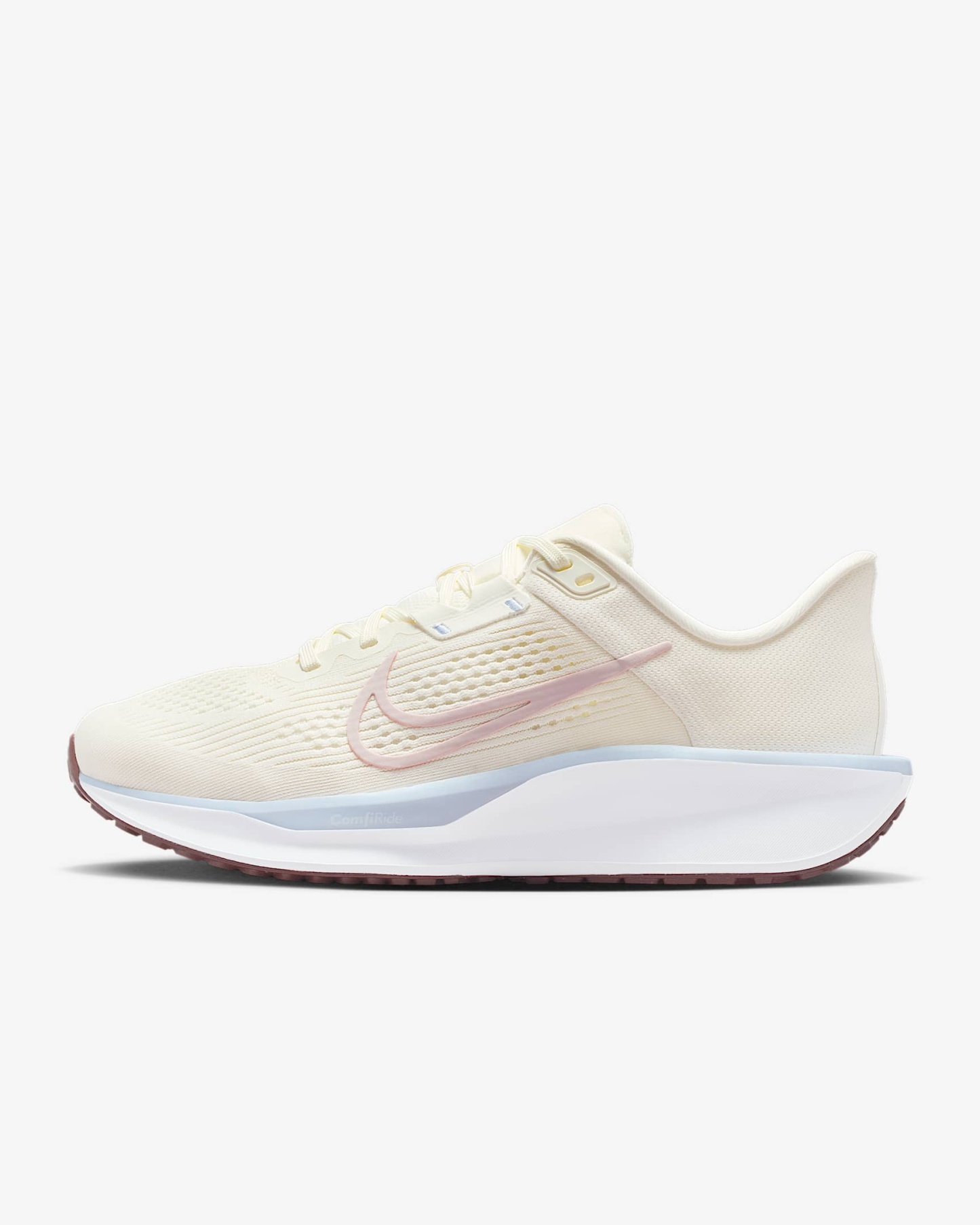 Nike Quest 6 Straßenlaufschuh (Damen) – Sail/Hydrogen Blue/Tattoo/Particle Rose