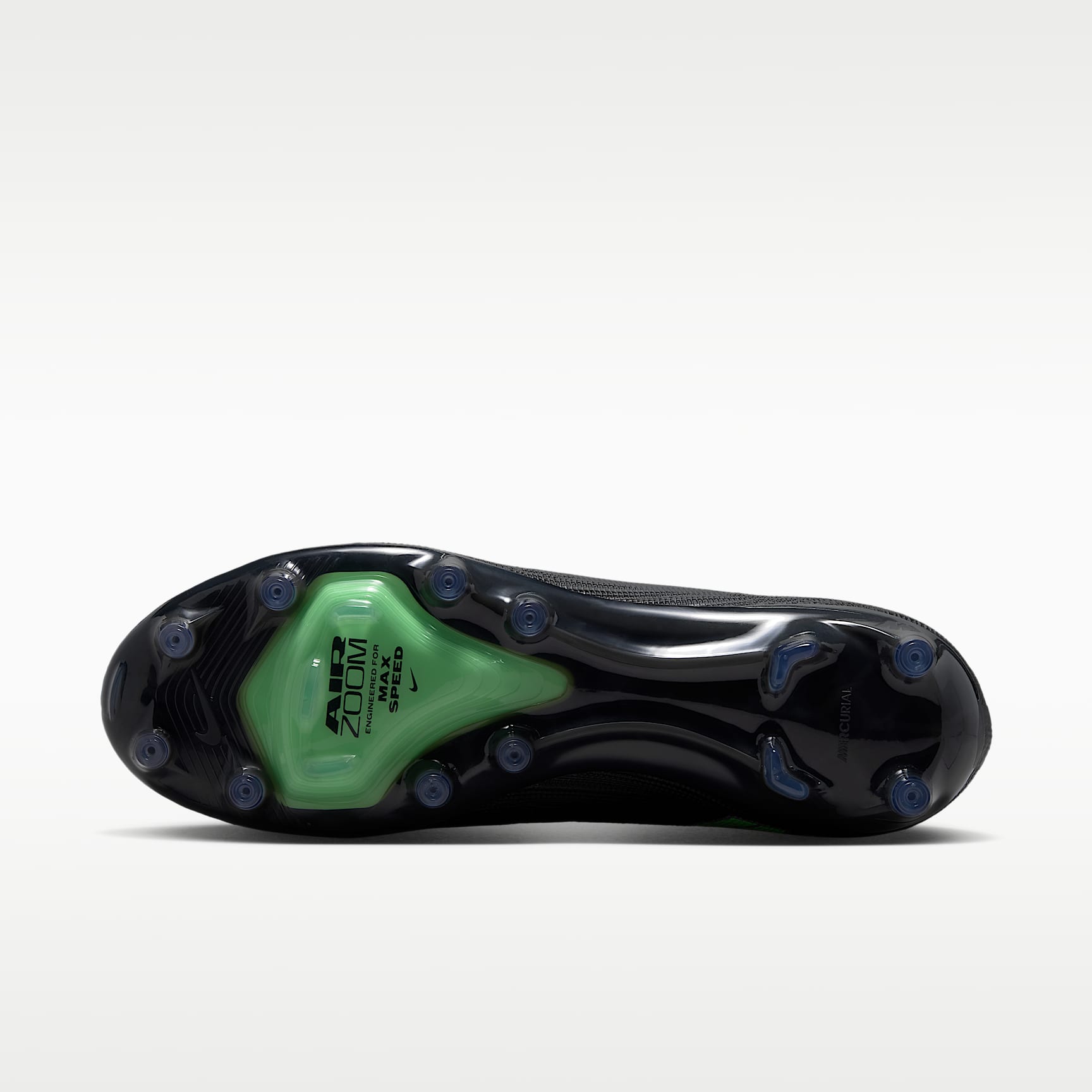 Nike Mercurial Superfly 11 Elite Low-Top-Fußballschuh für Kunstrasen – Schwarz/Schwarz/Illusion Green