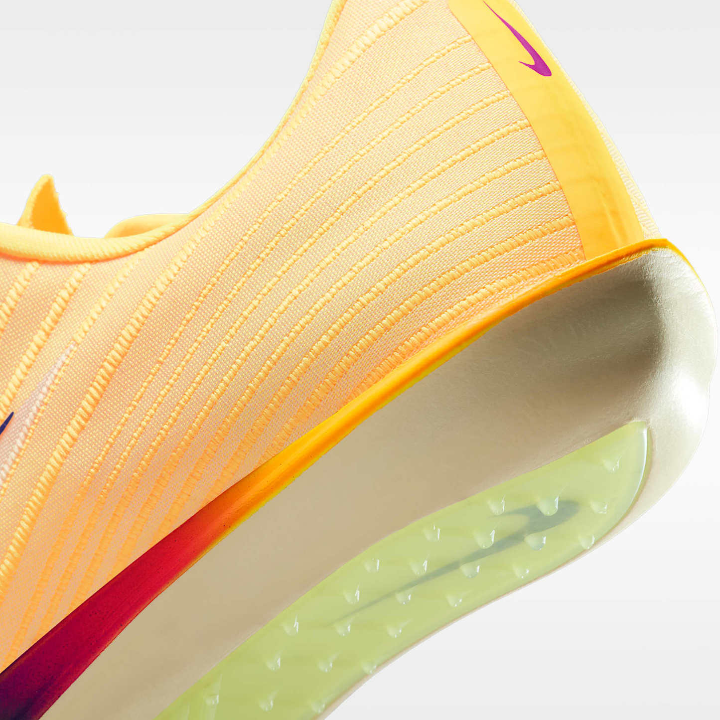 Nike Maxfly 2 Leichtathletik-Sprint-Spikes – Citron Pulse/Volt Ice/Vivid Purple/Indigo Burst
