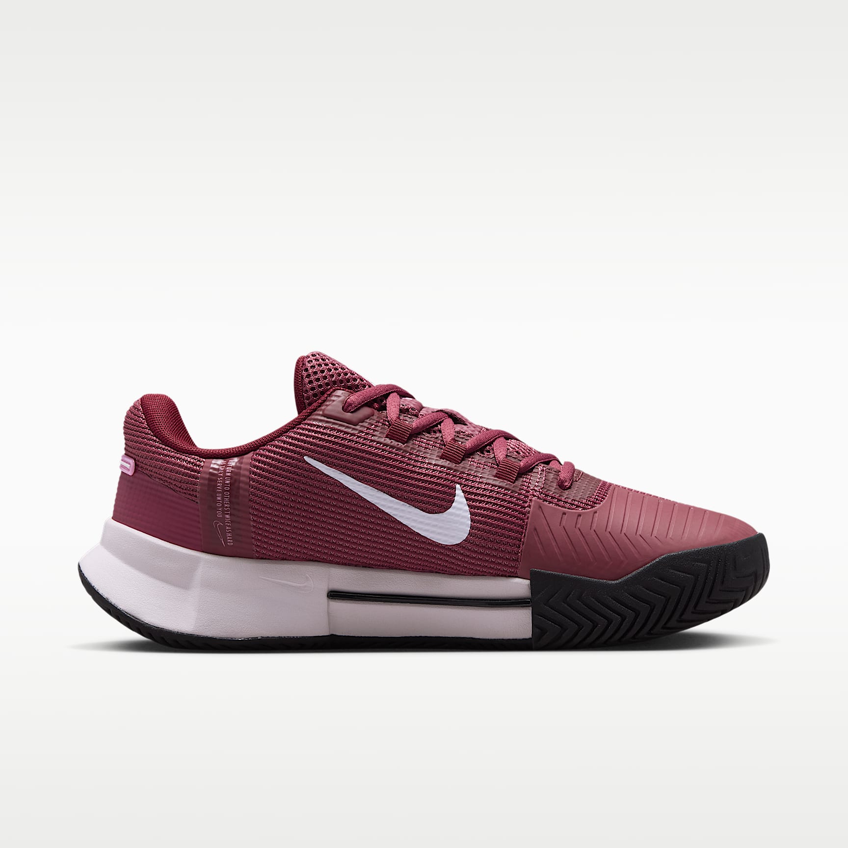 Nike GP Challenge 1.5 Hartplatz-Tennisschuh (Damen) – Pink Smoke/Vast Grey/Schwarz/Weiß