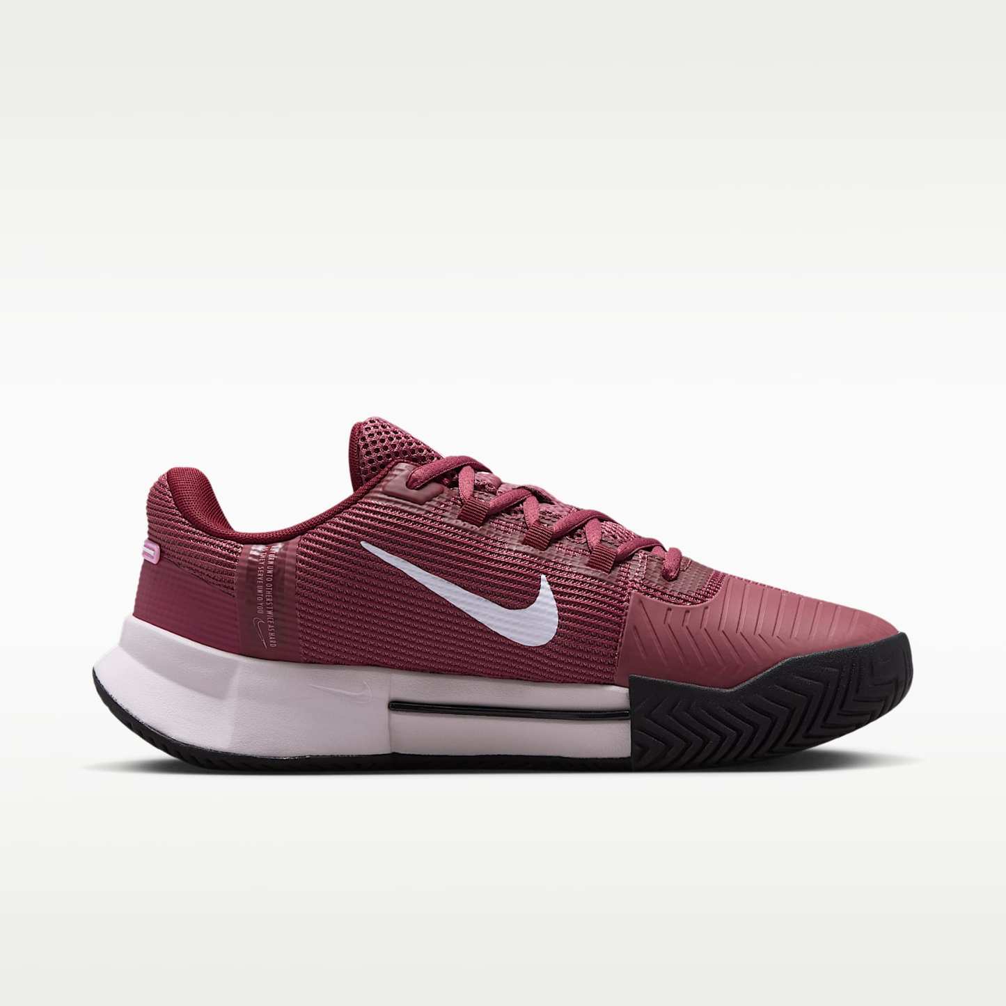 Nike GP Challenge 1.5 Hartplatz-Tennisschuh (Damen) – Pink Smoke/Vast Grey/Schwarz/Weiß