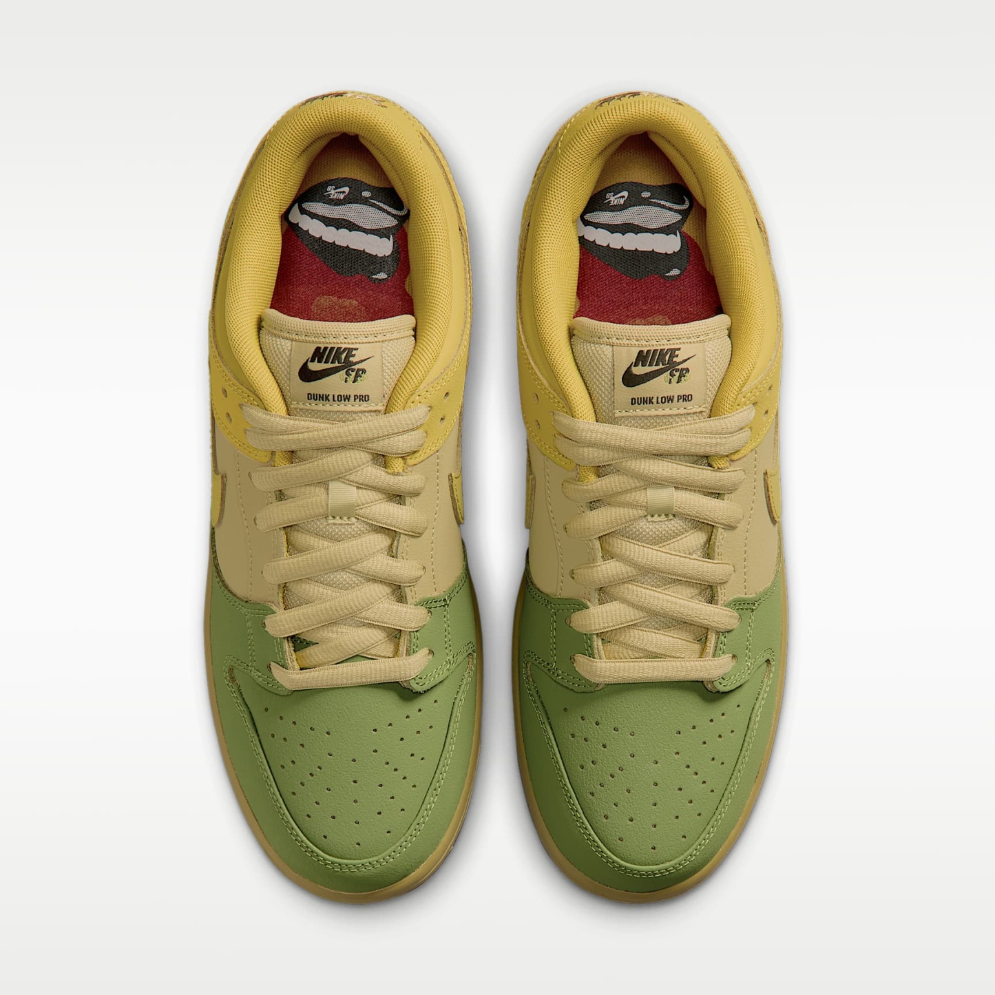 Nike SB Dunk Low Pro Skate-Schuh (Herren) – Saffron Quartz/Pear/Buff Gold/Saffron Quartz