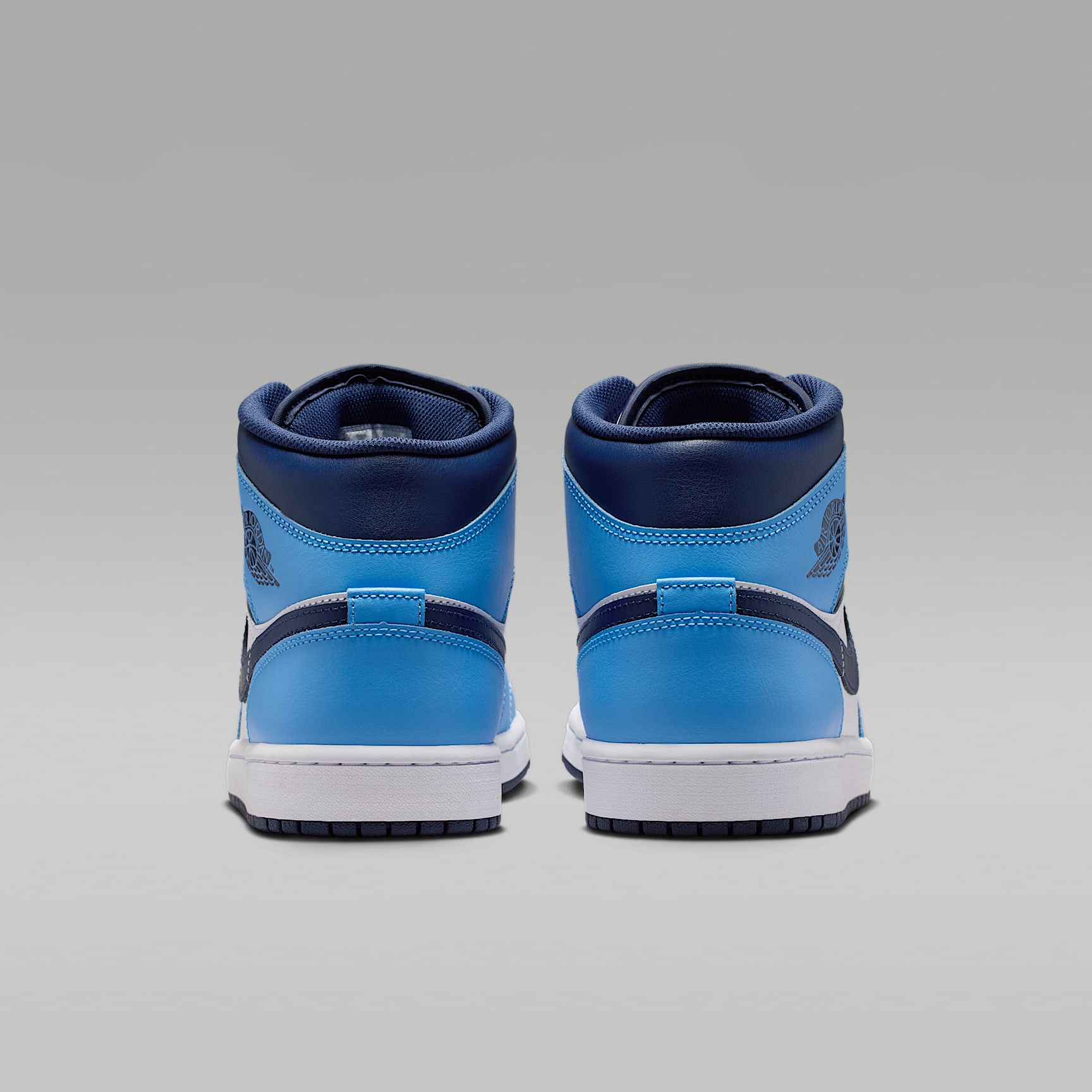 Air Jordan 1 Mid Herrenschuh – University Blue/Weiß/Sail/Midnight Navy