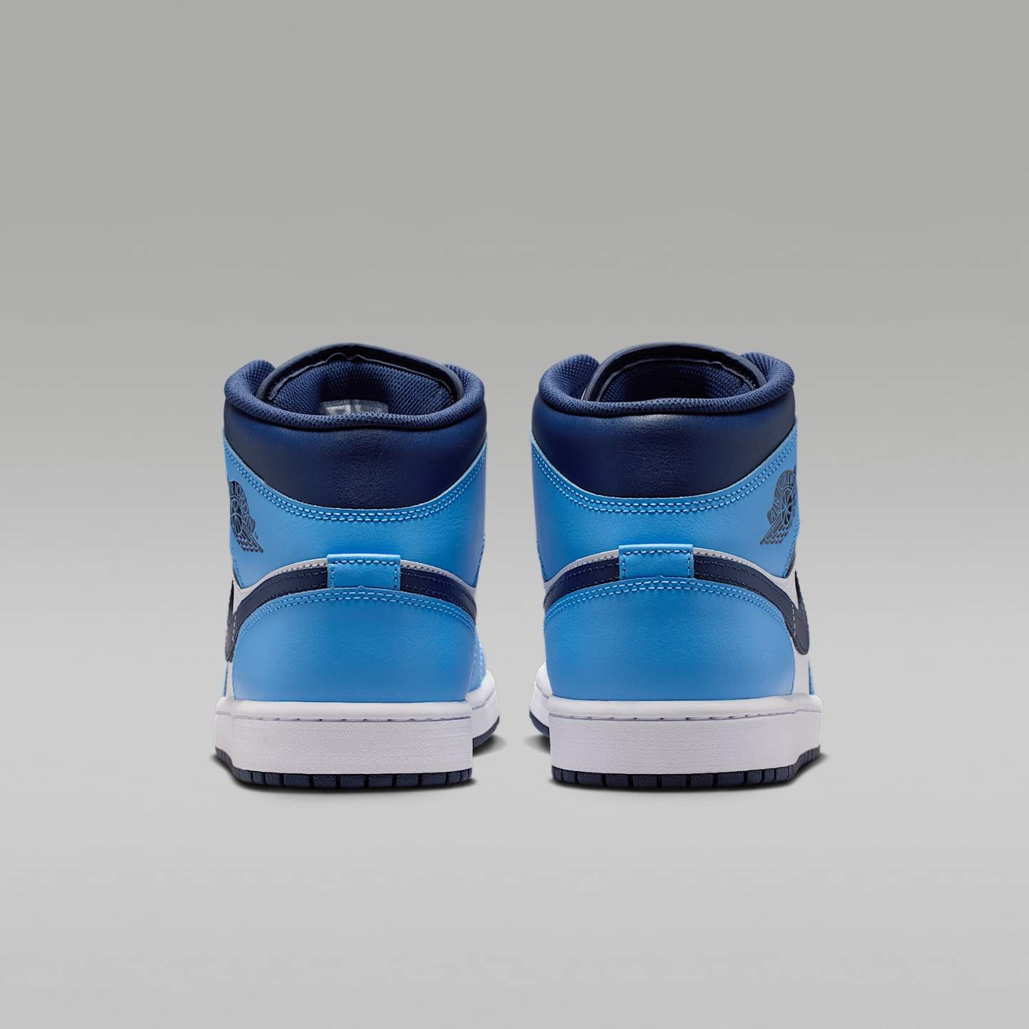 Air Jordan 1 Mid Herrenschuh – University Blue/Weiß/Sail/Midnight Navy