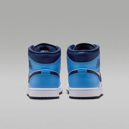 Air Jordan 1 Mid Herrenschuh – University Blue/Weiß/Sail/Midnight Navy