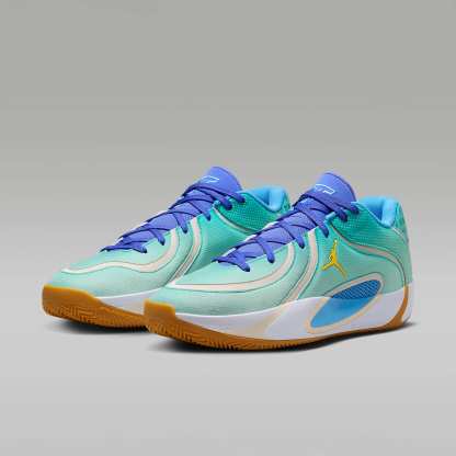 Tatum 4 SE Basketballschuhe – Dusty Cactus/Chalk/Sapphire/Mint Foam