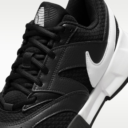 NikeCourt Lite 4 Tennisschuh für Hartplätze (Damen) – Schwarz/Anthracite/Weiß