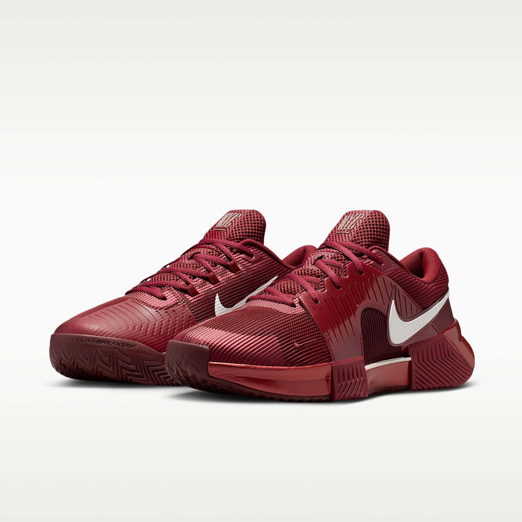Nike Zoom GP Challenge 1.5 PRM Clay Court Tennisschuh (Herren) – Team Red/Green Spark/Pale Ivory