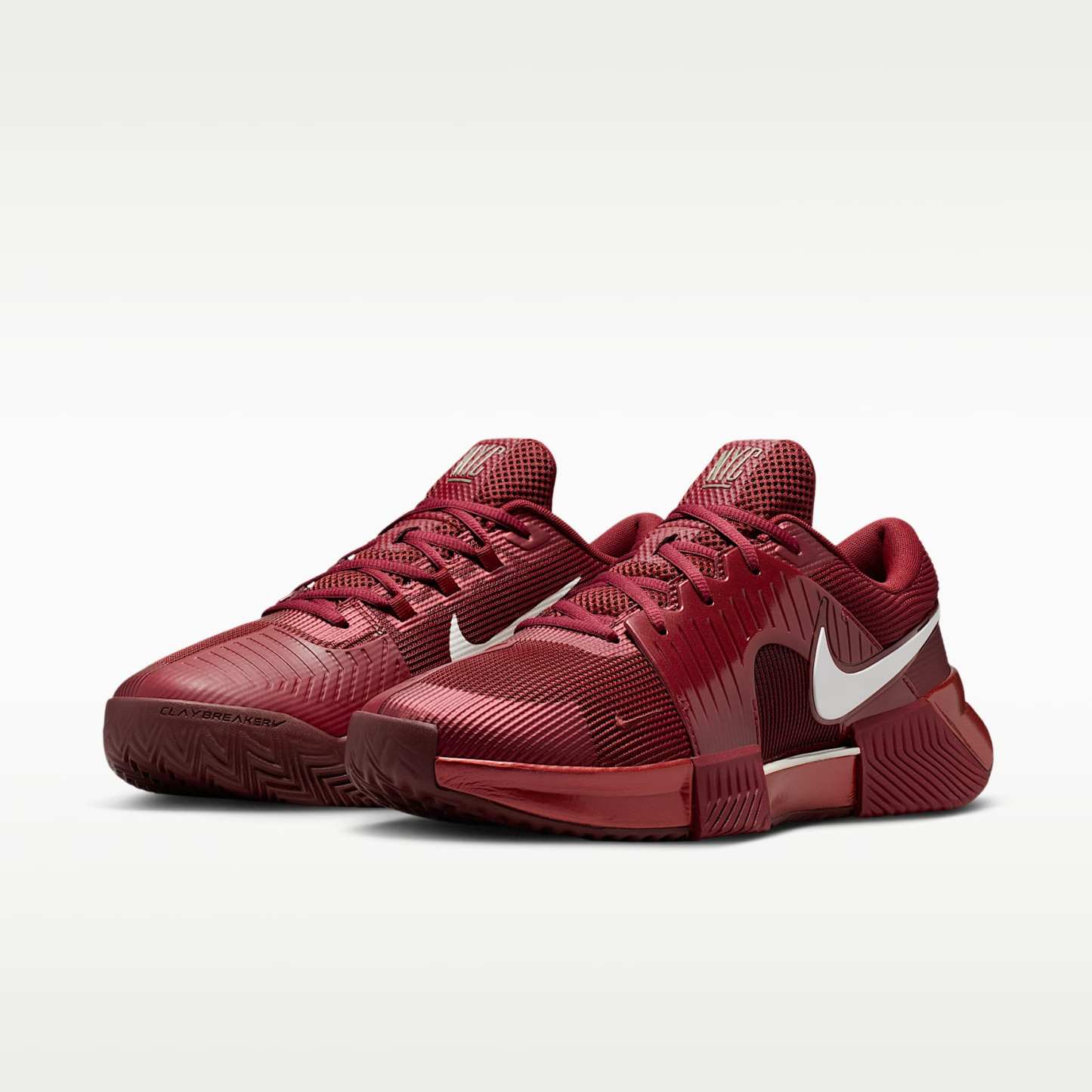 Nike Zoom GP Challenge 1.5 PRM Clay Court Tennisschuh (Herren) – Team Red/Green Spark/Pale Ivory