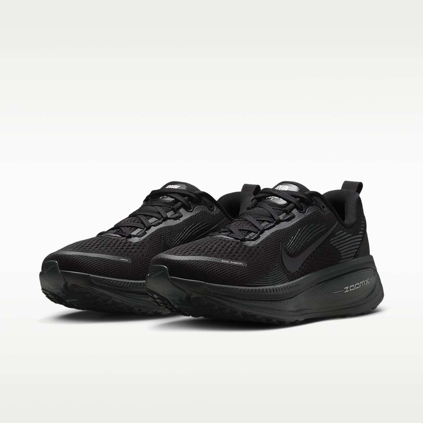 Nike Vomero 18 Straßenlaufschuh (Damen) – Schwarz/Dark Smoke Grey/Light Smoke Grey/Schwarz