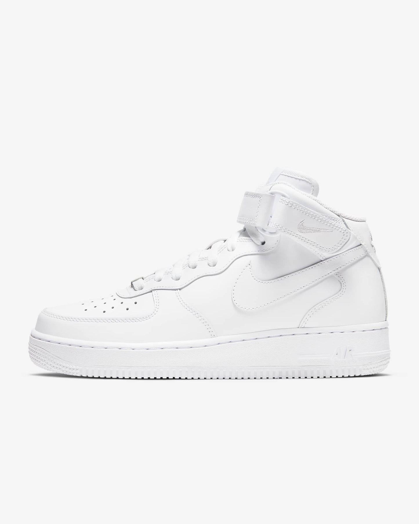 Nike Air Force 1 '07 Mid Damenschuh – Weiß/Weiß/Weiß