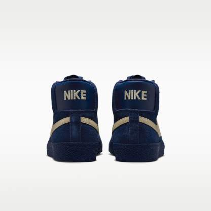 Nike SB Zoom Blazer Mid Skateboardschuh – Coastal Blue/Coastal Blue/Pale Yellow
