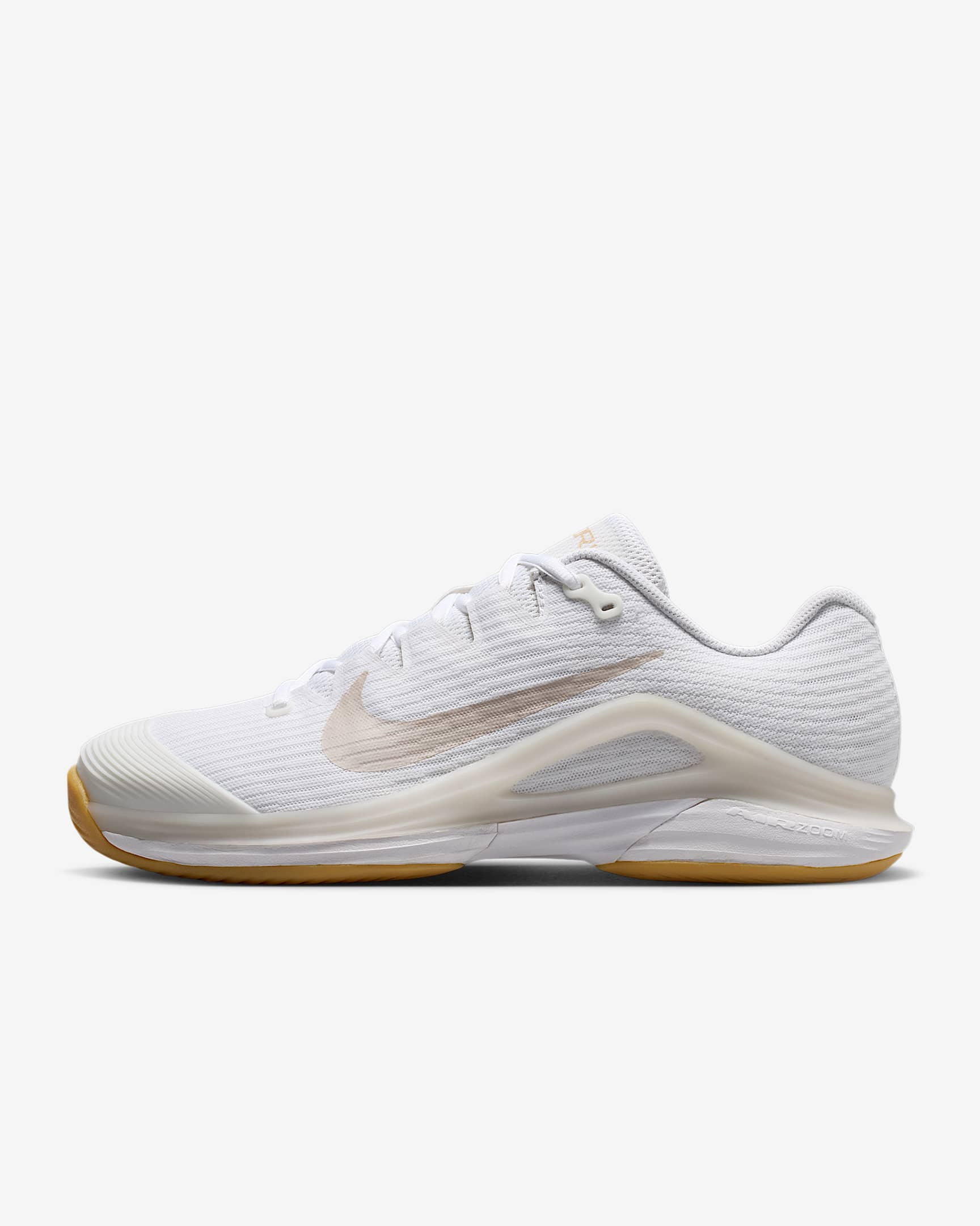 Nike Vapor 12 Tennisschuh für Hartplätze (Damen) – Weiß/Summit White/Linen/Light Orewood Brown